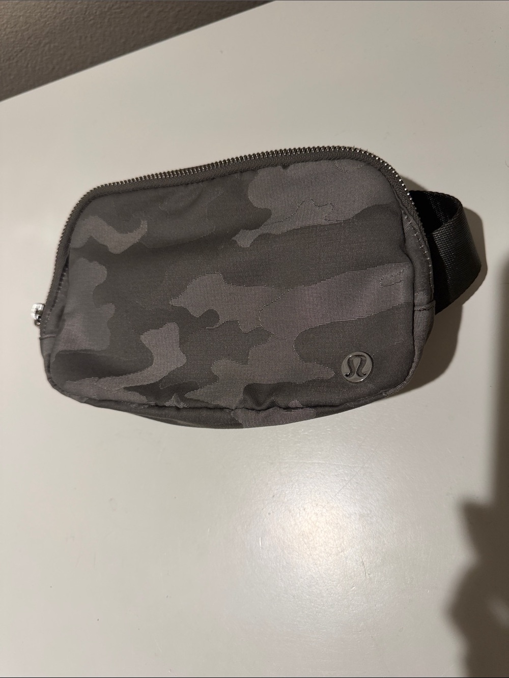 EUC lululemon Gray Camo Belt Bag
